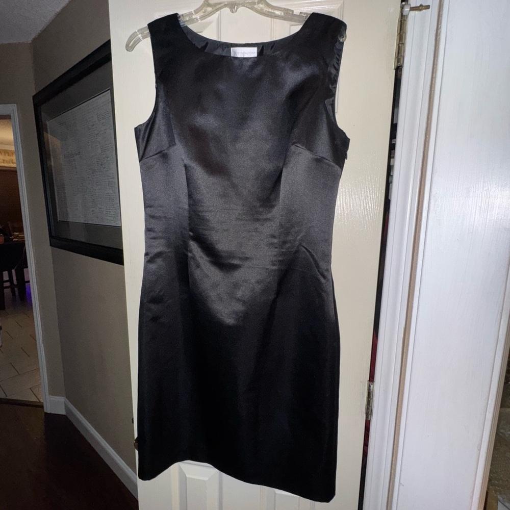 Worthington Black Sleeveless Sheath Mini Dress